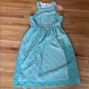 Lace dress by Champagne and Strawberry